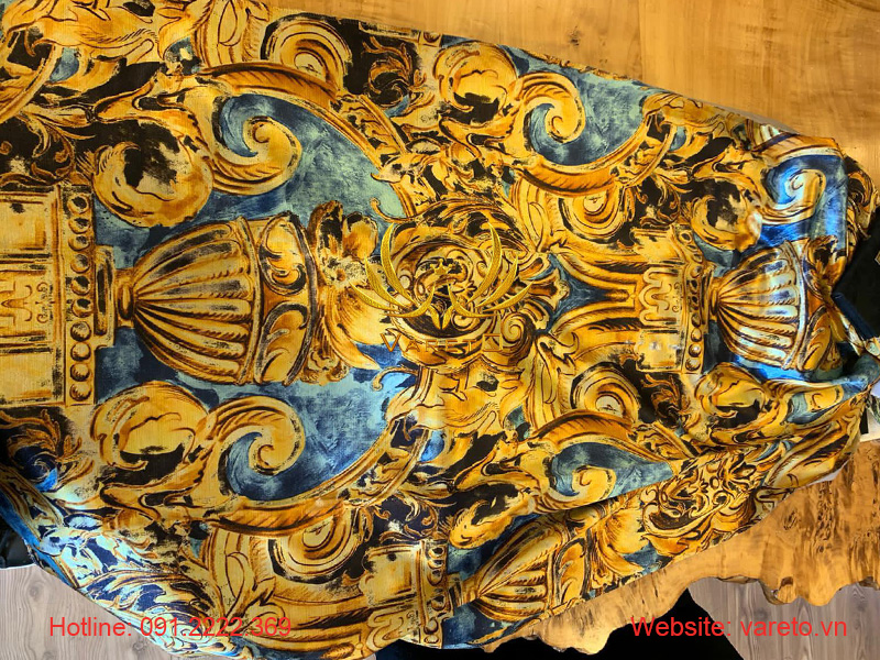 Rèm, Vải VERSACE: ITALIA